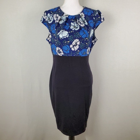 Nice-Forever Dresses & Skirts - Nice-Forever Career Wear Dress Floral Top XXL